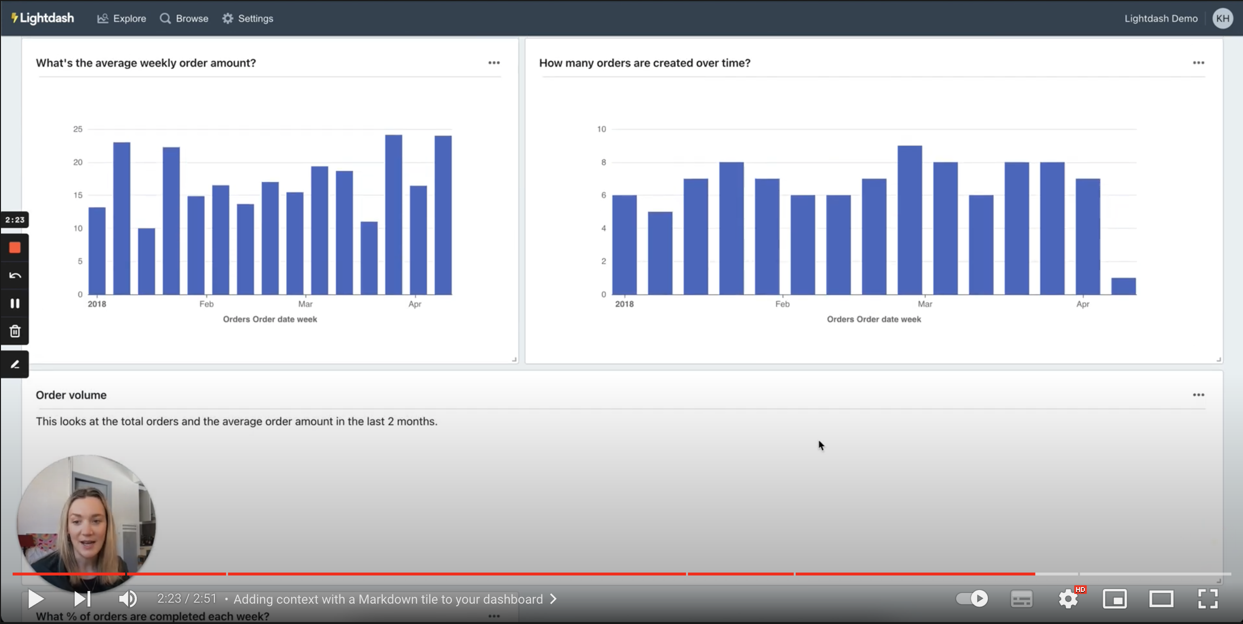 tutorial building first dashboard